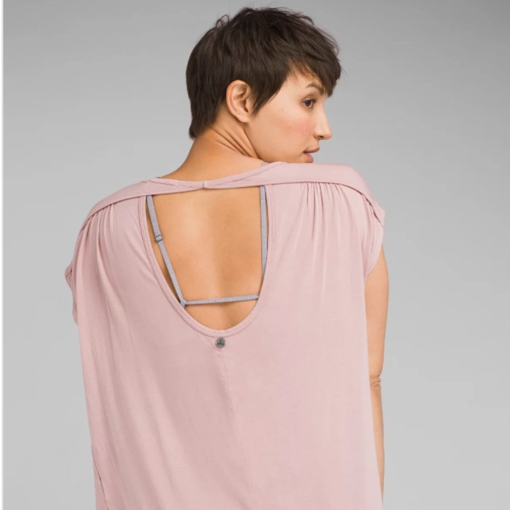 Prana Rowena Top, light mauve